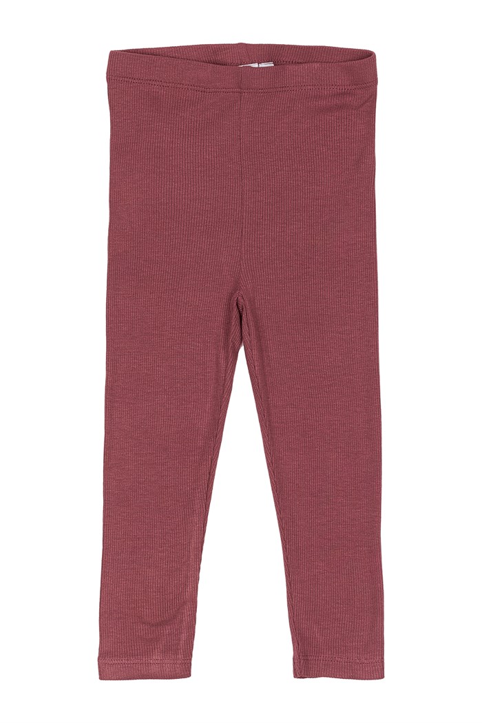 The New Krista rib leggings - Crushed Berry