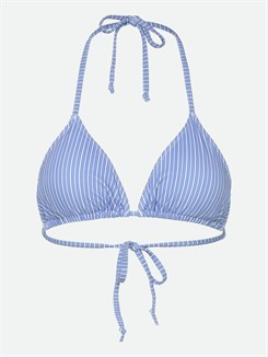 Rosemunde Shiitake bikini top - Blue stripe