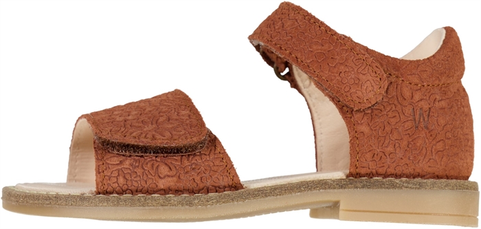 Wheat Tasha sandal - Amber Brown