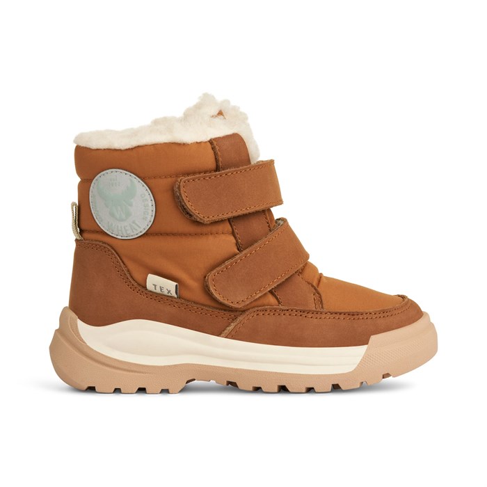 Wheat Millas double velcro TEX - Cognac