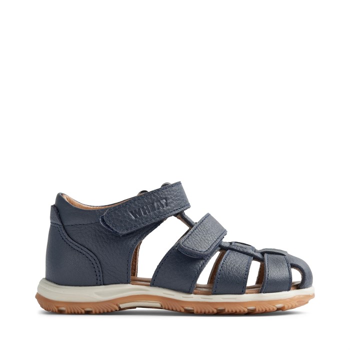 Wheat Frei L sandal - Navy