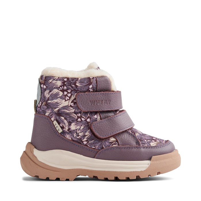 Wheat Winterboot Millas Tex - Purple tulips