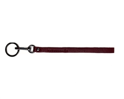 Rosemunde  keyhanger - Cranberry/Black oxid