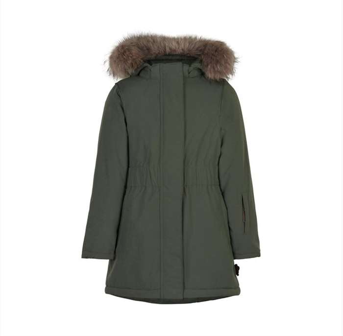 By Lindgren Thyrla vinter jakke w/fur - Dark Green